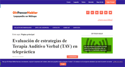 Desktop Screenshot of oirpensarhablar.com